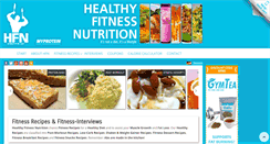 Desktop Screenshot of healthyfitnessnutrition.com